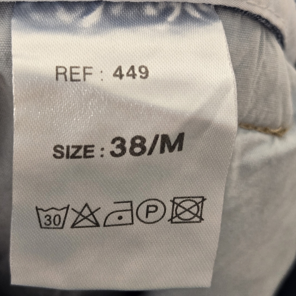NEW Oraije Paris Elise Wide Leg Blue Denim Jeans Womens Size 6/28 - Picture 15 of 16